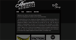 Desktop Screenshot of hammer-products.com